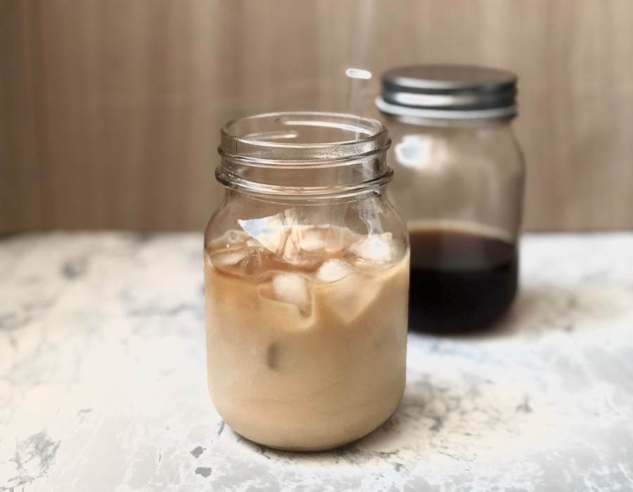 cold brew iced latte